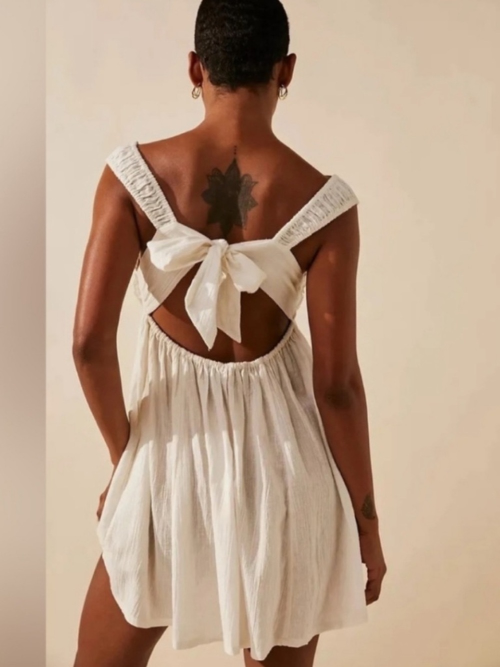 Free People White Mini Dress - Picture 3 of 14